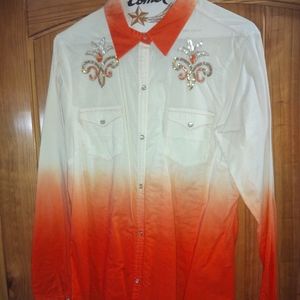 Women's retro western shirt